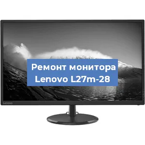 Замена разъема HDMI на мониторе Lenovo L27m-28 в Екатеринбурге